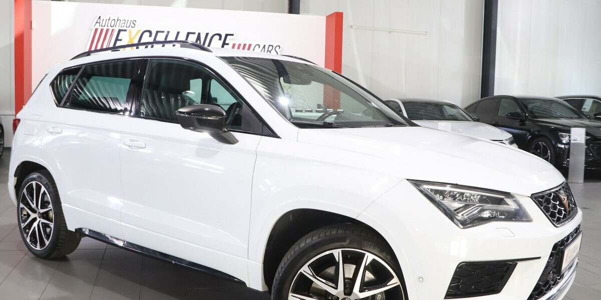 Cupra Ateca 2.0 TSI DSG 4Drive WHITE / PANORAMA / AHK 134.000 km 21.444 € Hamm 59077