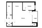 Etagenwohnung Dortmund Körne - 2 Zimmer, 46 m&sup2;, 115.175&euro; | Angebot:25738453