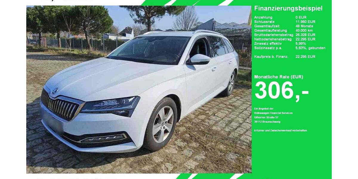 Skoda Superb 126.699 km 22.100 &euro; Oelde (Stromberg) 59302
