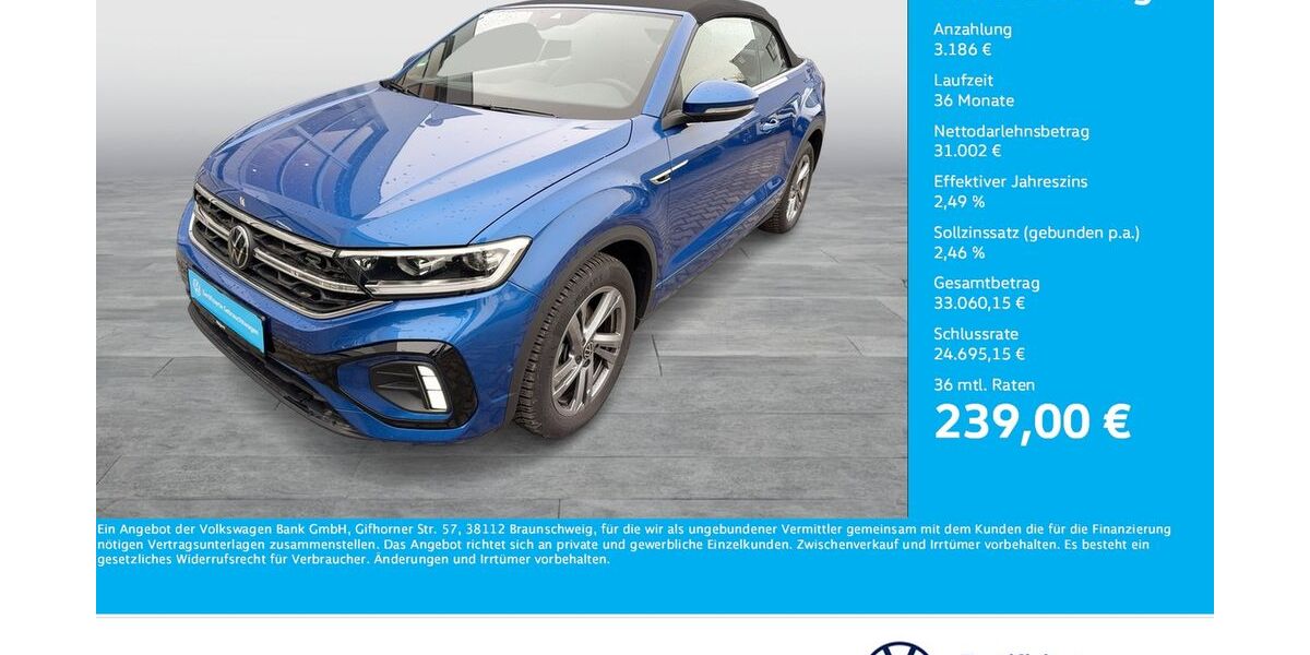 VW T-Roc 8.816 km 33.988 &euro; Bergkamen 59192