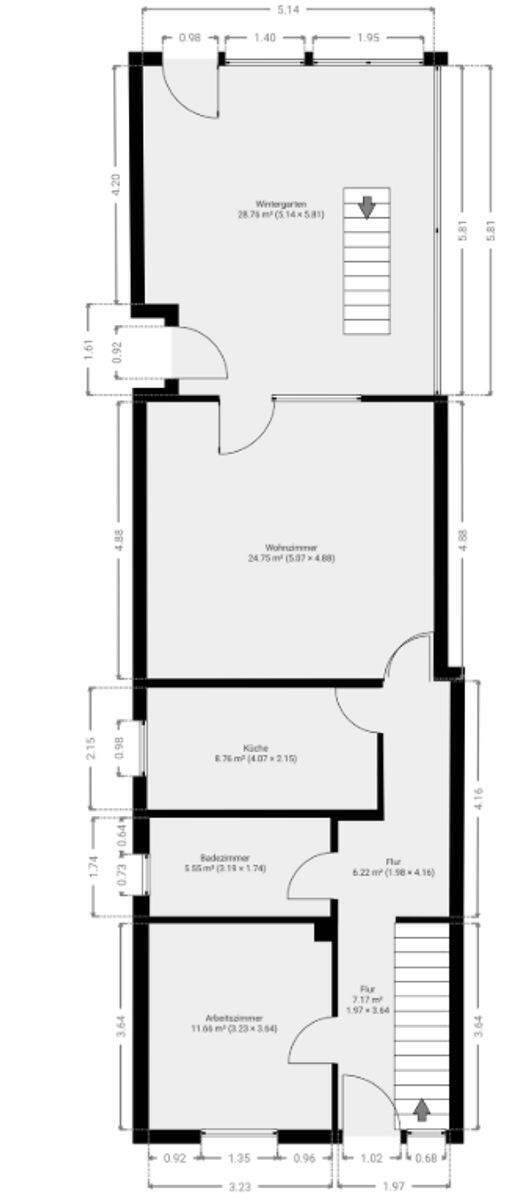 Gepflegtes Zuhause mit Garten, Terrasse und Stellplätzen - ideal für Paare oder Familien 4 zimmer
