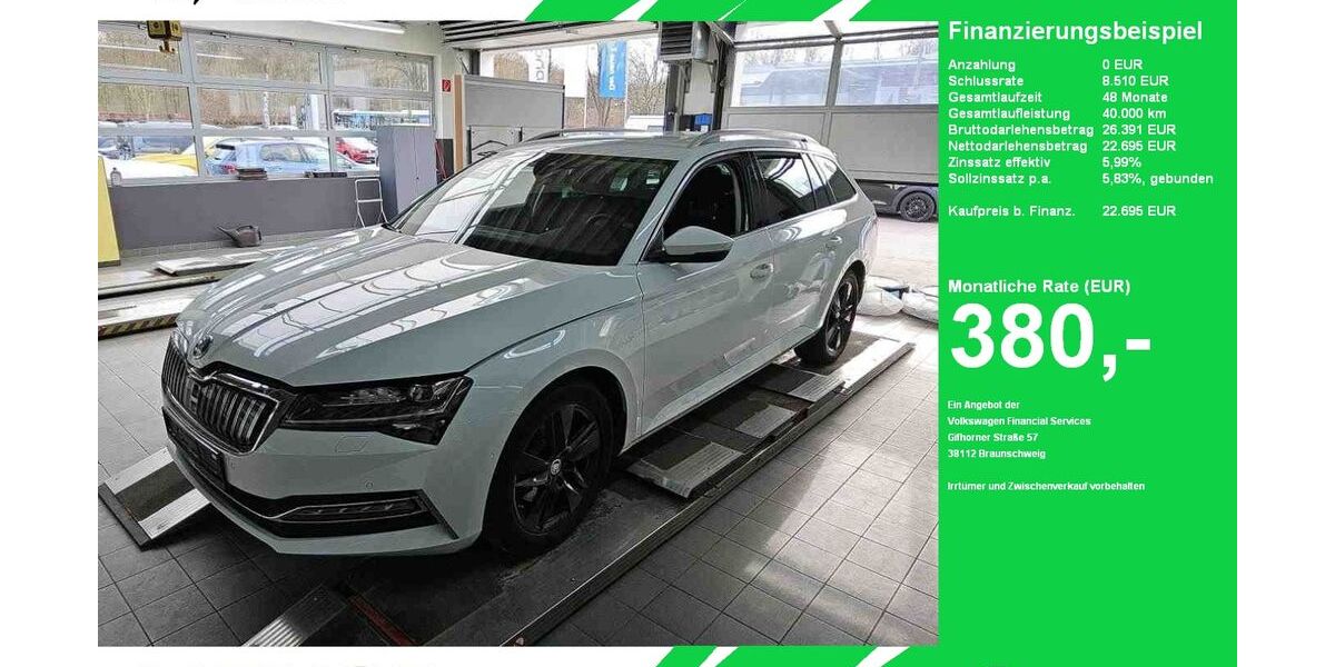 Skoda Superb 126.397 km 20.600 &euro; Oelde (Stromberg) 59302