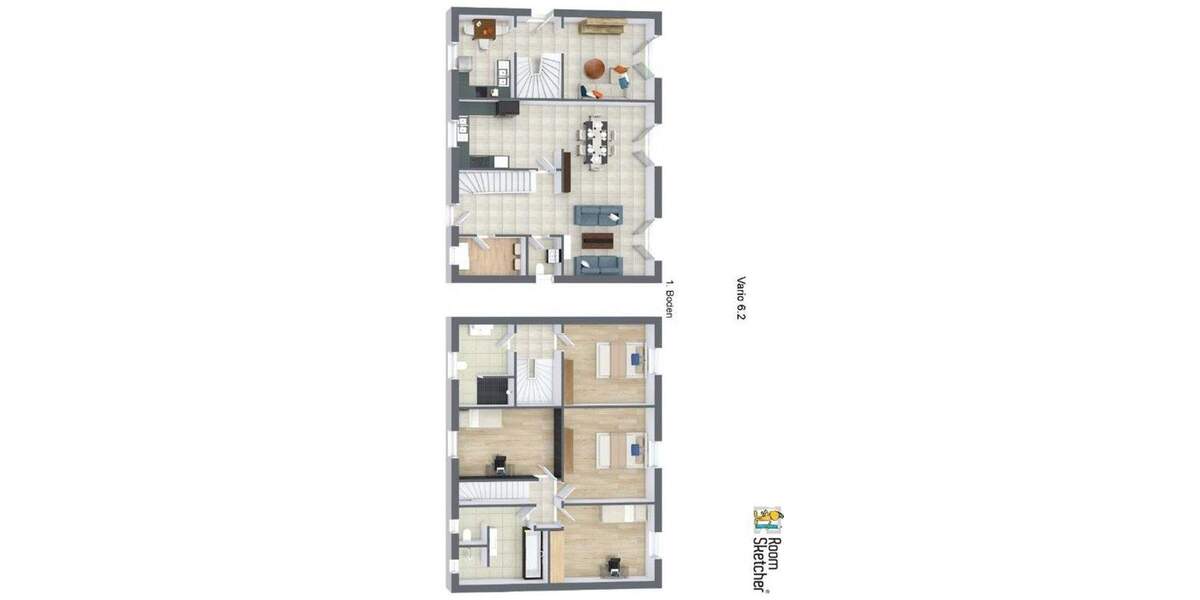 Etagenwohnung Bergkamen-Weddinghofen Mitte - 5 Zimmer, 100 m&sup2;, 425.550&euro; | Angebot:24834467