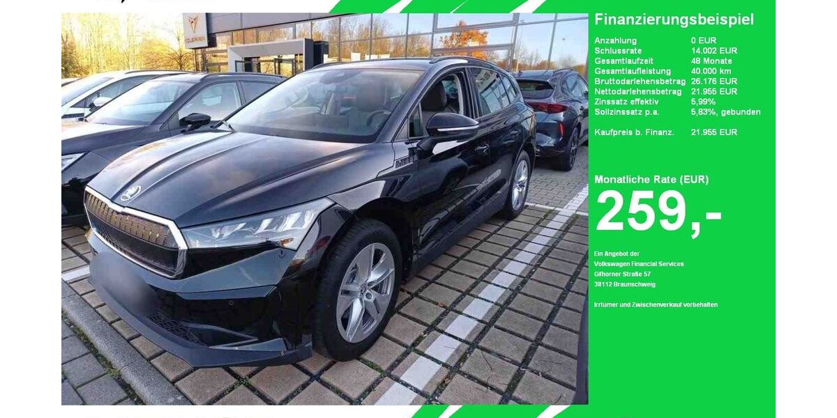 Skoda Enyaq 27.264 km 21.955 &euro; Oelde (Stromberg) 59302