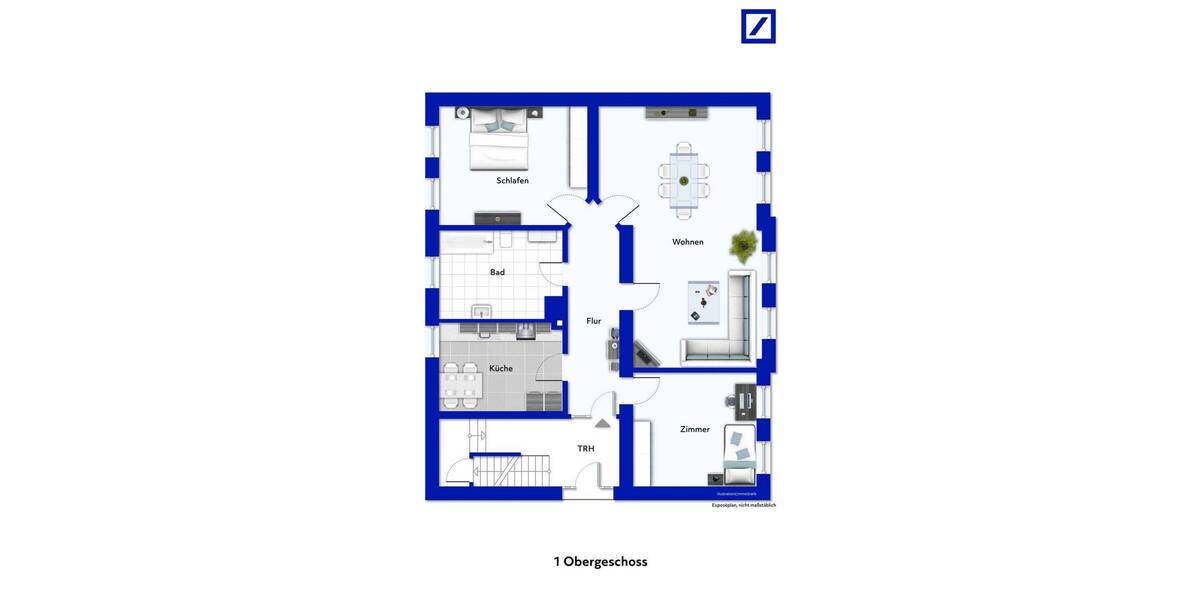 Etagenwohnung Hamm Braam-Ostwennemar - 3 Zimmer, 101 m&sup2;, 325.000&euro; | Angebot:26191020