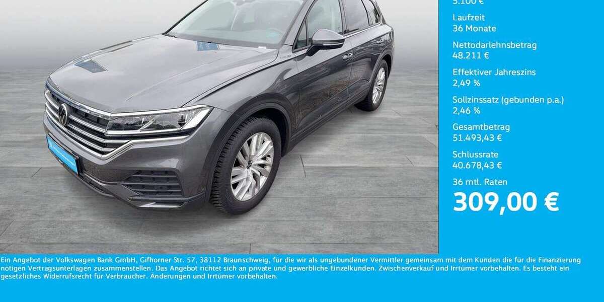 VW Touareg 11.480 km 53.311 &euro; Bergkamen 59192