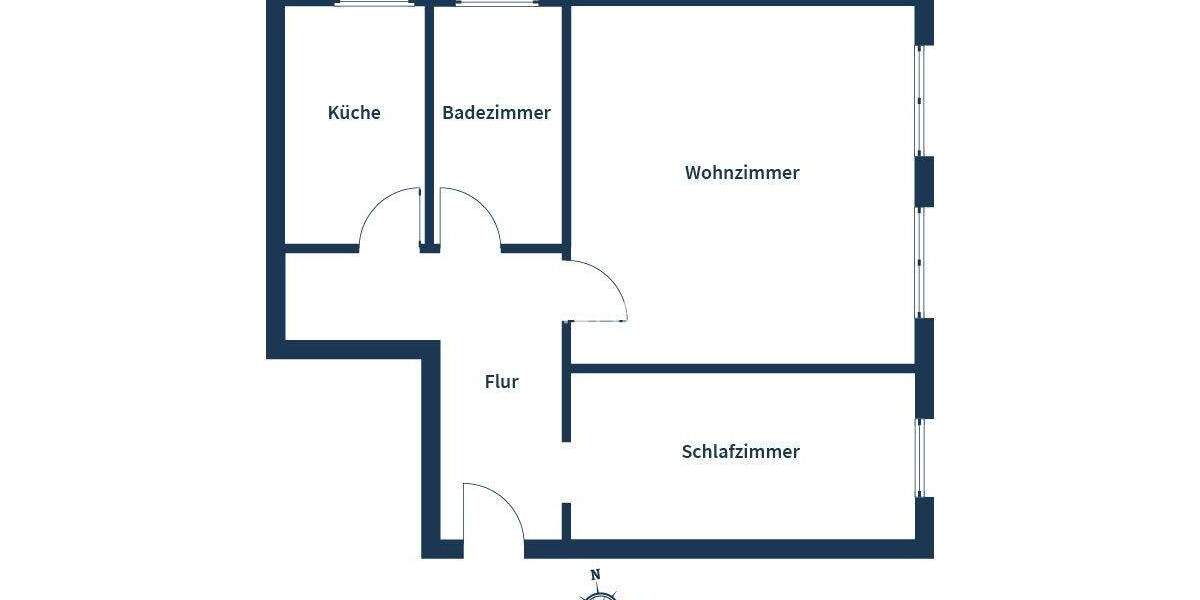 Charmante 2-Zimmer-Wohnung mit TG-Stellplatz und Erbbaurecht 2 zimmer