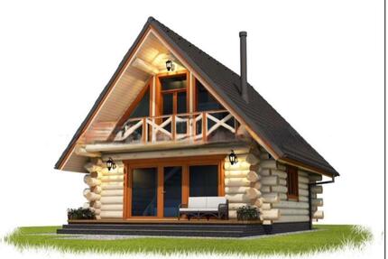 Holzhaus aus Wald zimmer
