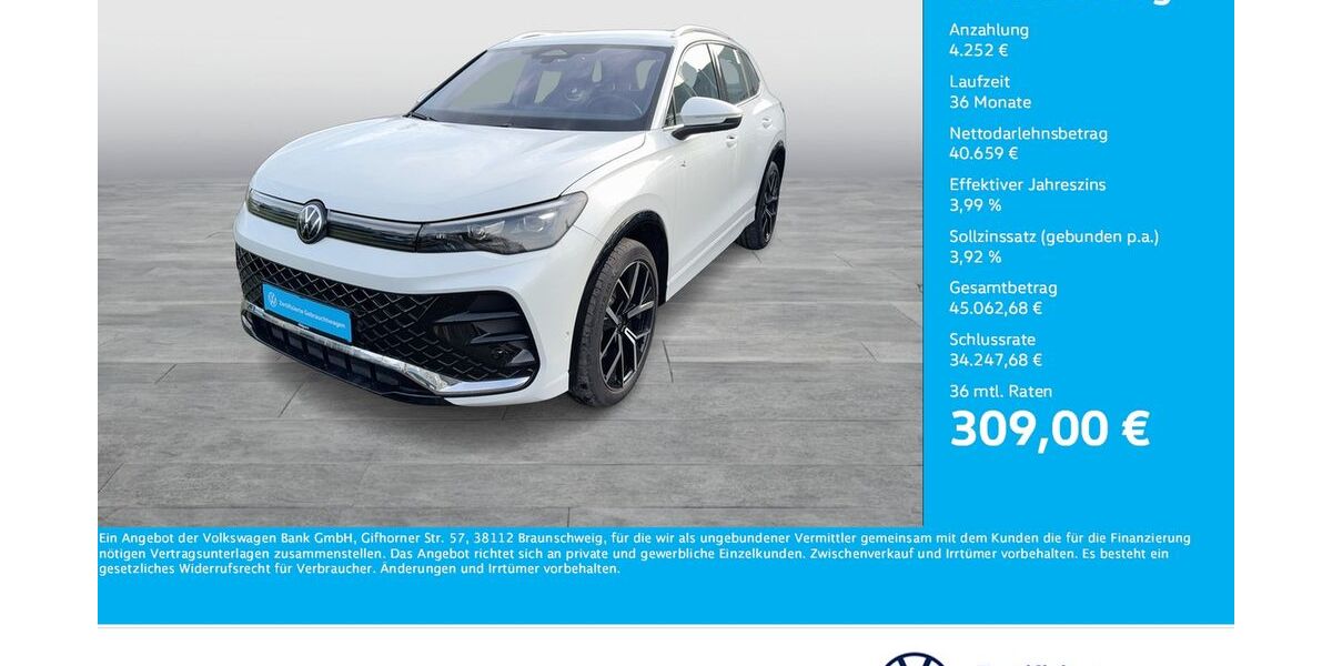VW Tiguan 8.454 km 43.977 &euro; Unna 59423