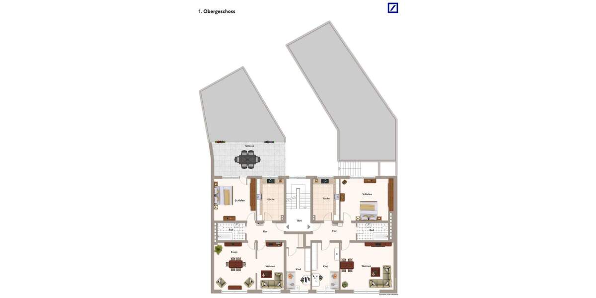 Solides Mehrfamilienhaus mit 6 WE & 2 Gewerbeeinheiten in Hamm-Mitte 1 zimmer
